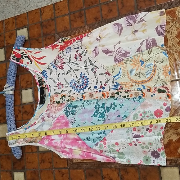 Sacred Threads patchwork top - Picture 7 of 7